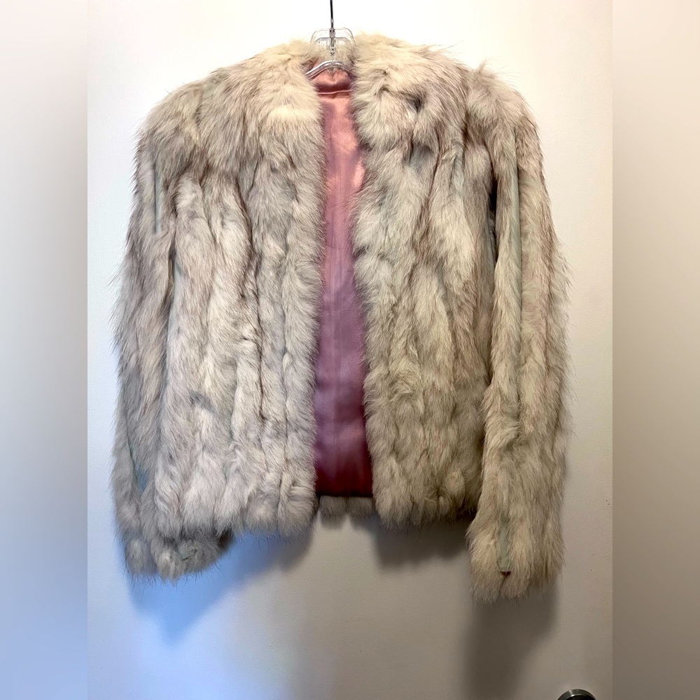 Silver Fox Fur Jacket